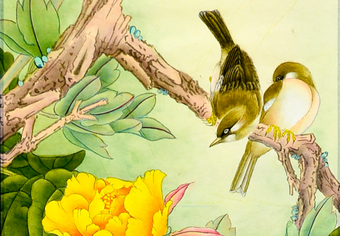 花鳥(niǎo)畫——李建民